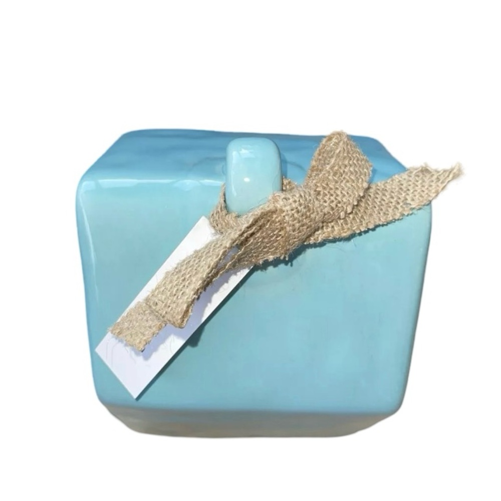NWT Rae Dunn TWEET Blue Birdhouse. - Picture 3 of 3
